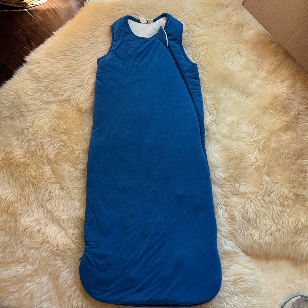 Kyte BABY Blue Kids Pajamas Sleep Sack 6-18 months 2.5 TOG